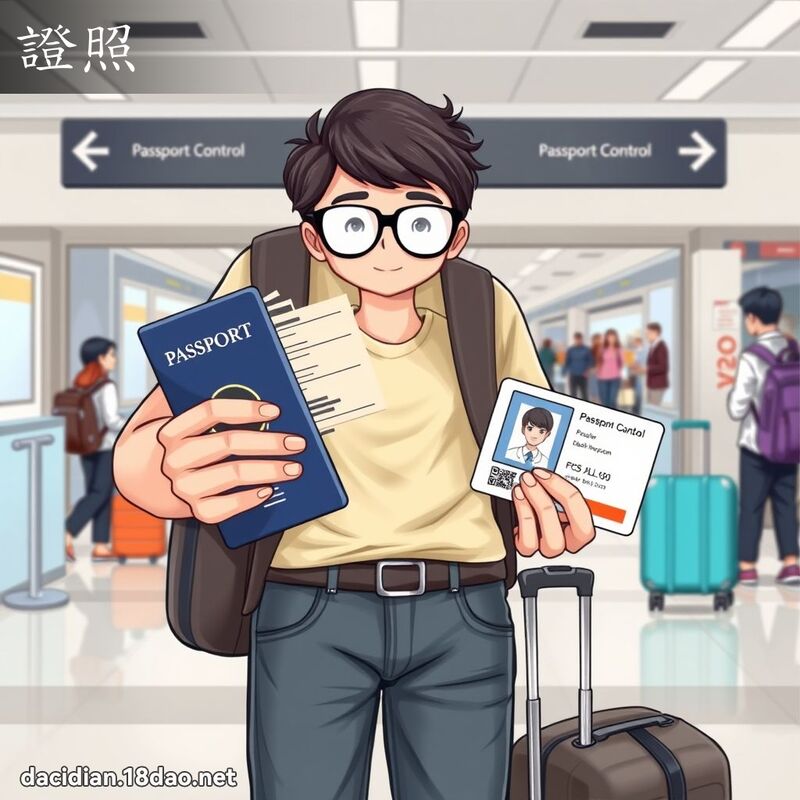 证照 - 国语大辞典配图