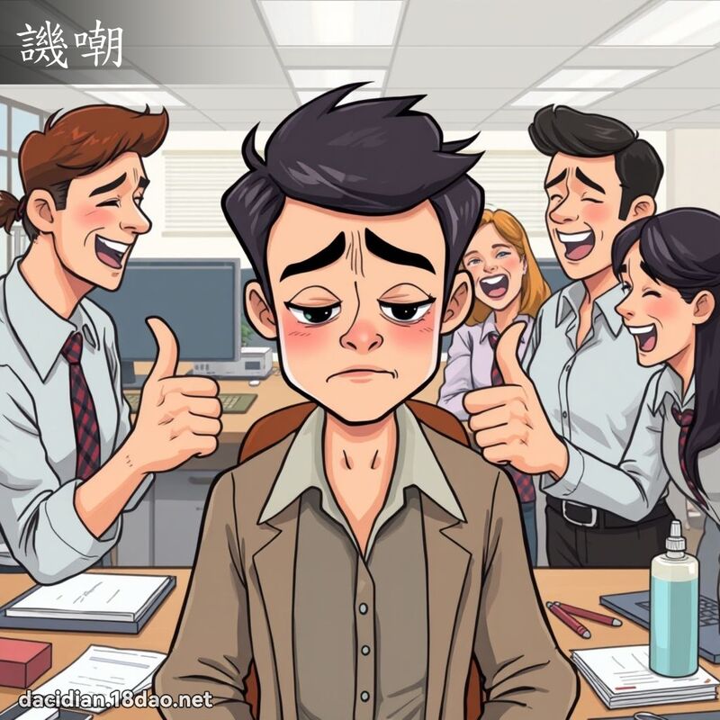 譏嘲 - 國語大辭典配圖