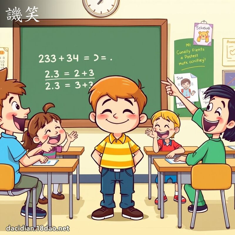 讥笑 - 国语大辞典配图