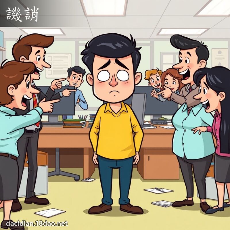 譏誚 - 國語大辭典配圖
