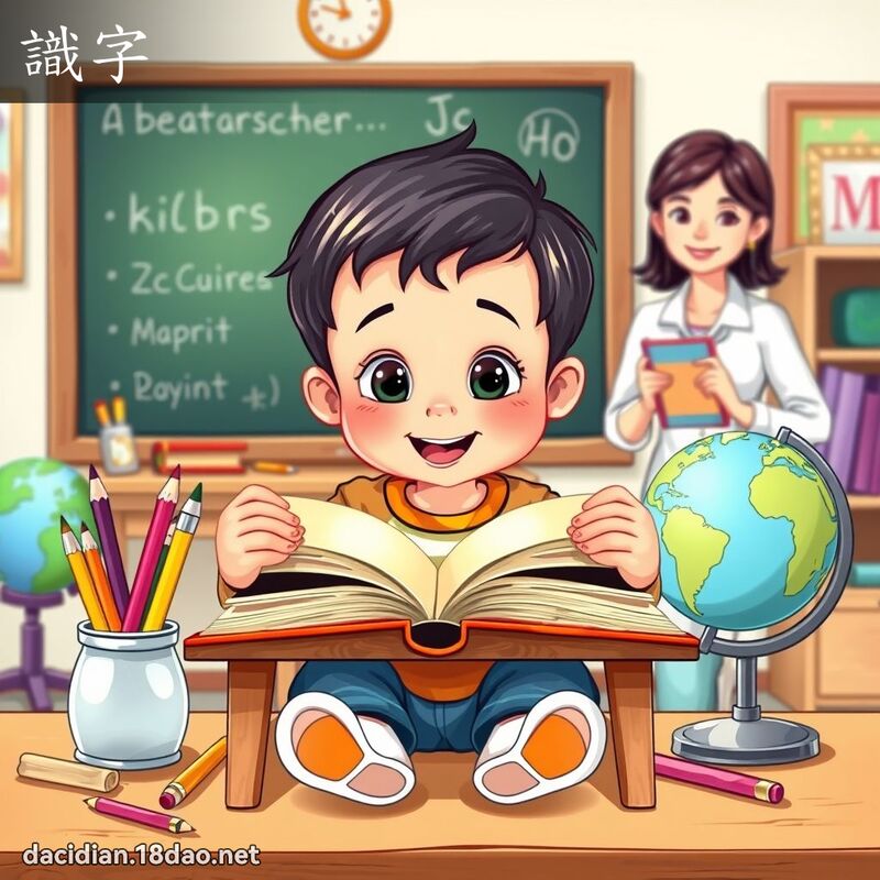识字 - 国语大辞典配图