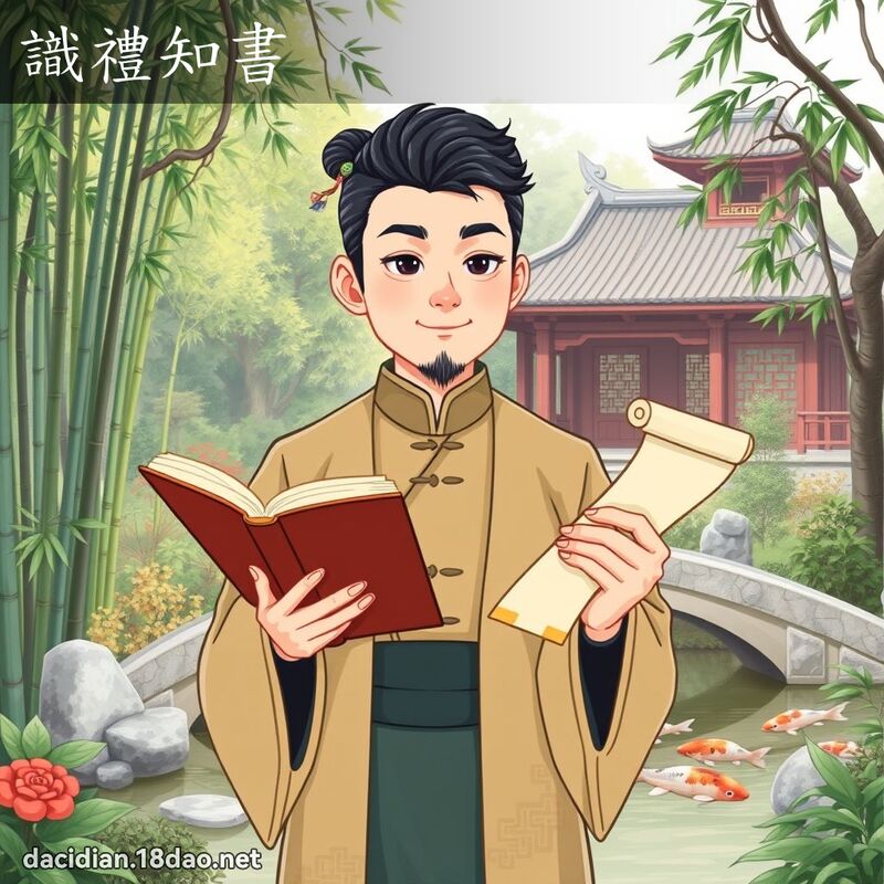 識禮知書 - 國語大辭典配圖