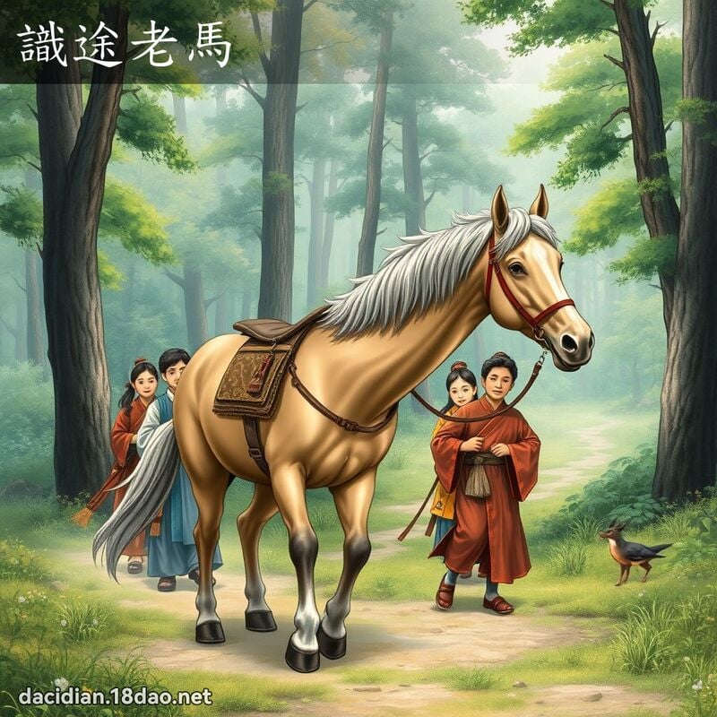 识途老马 - 国语大辞典配图