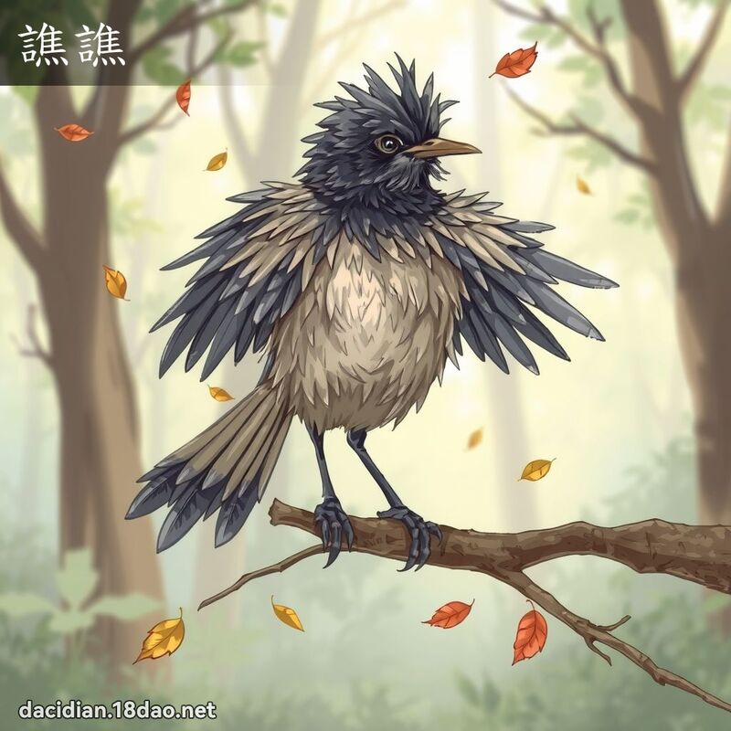 譙譙 - 国语大辞典配图
