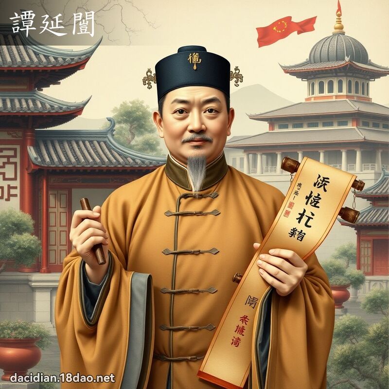 谭延闓 - 国语大辞典配图