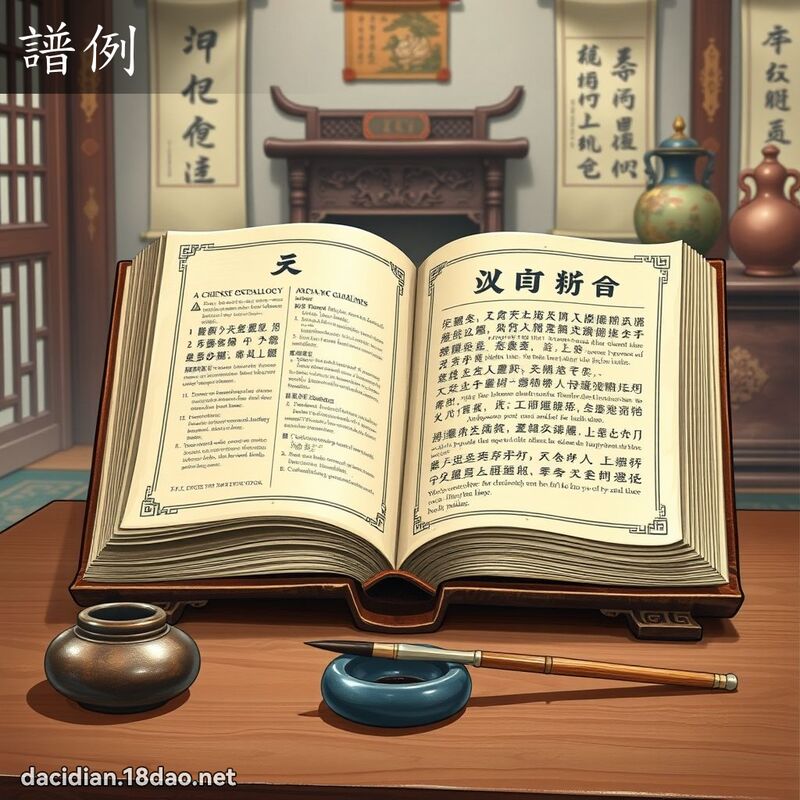 譜例 - 國語大辭典配圖