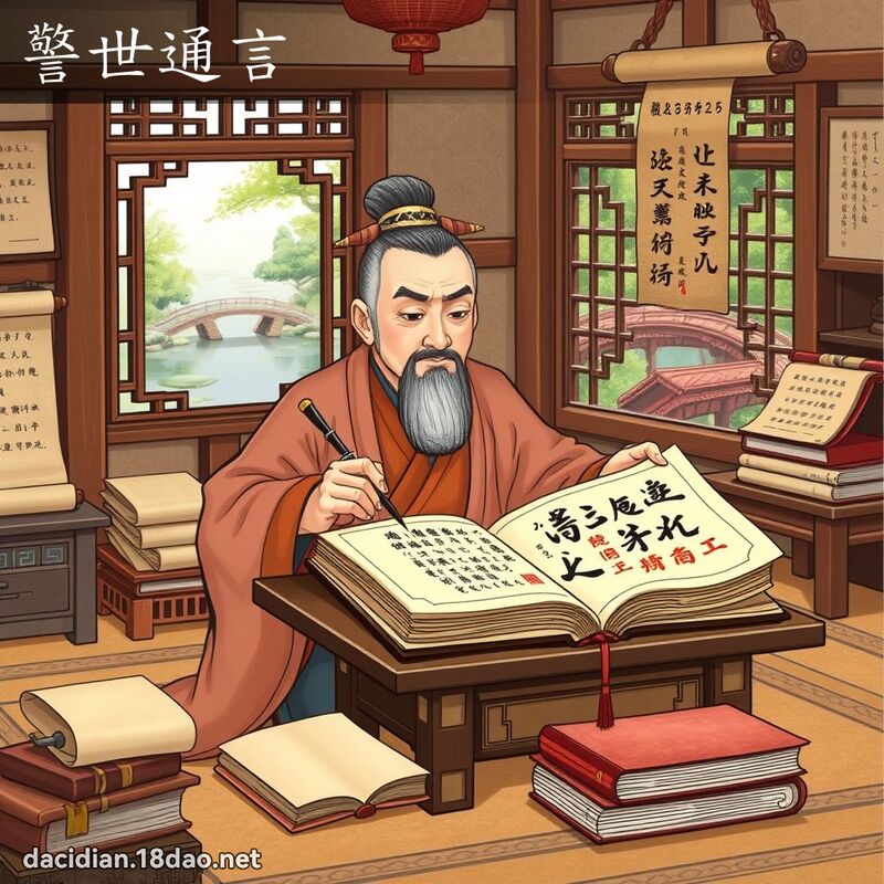 警世通言 - 國語大辭典配圖
