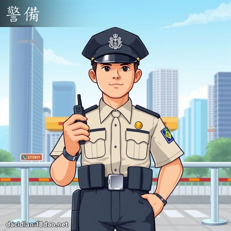 警備 - 國語大辭典配圖
