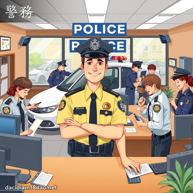 警务 - 国语大辞典配图