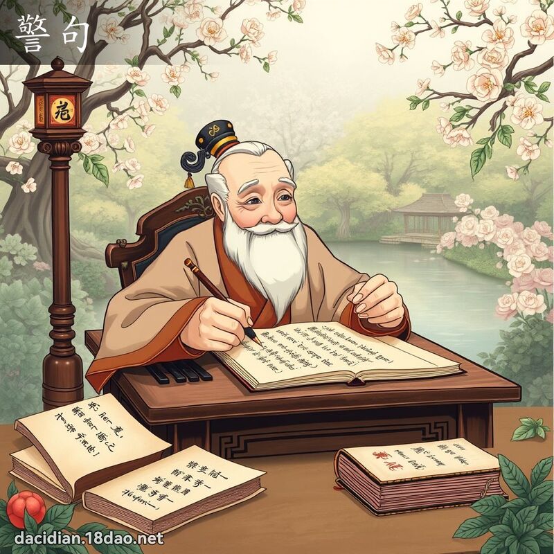 警句 - 國語大辭典配圖