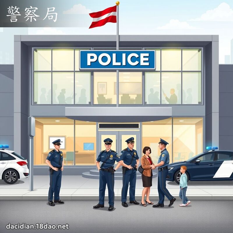 警察局 - 國語大辭典配圖