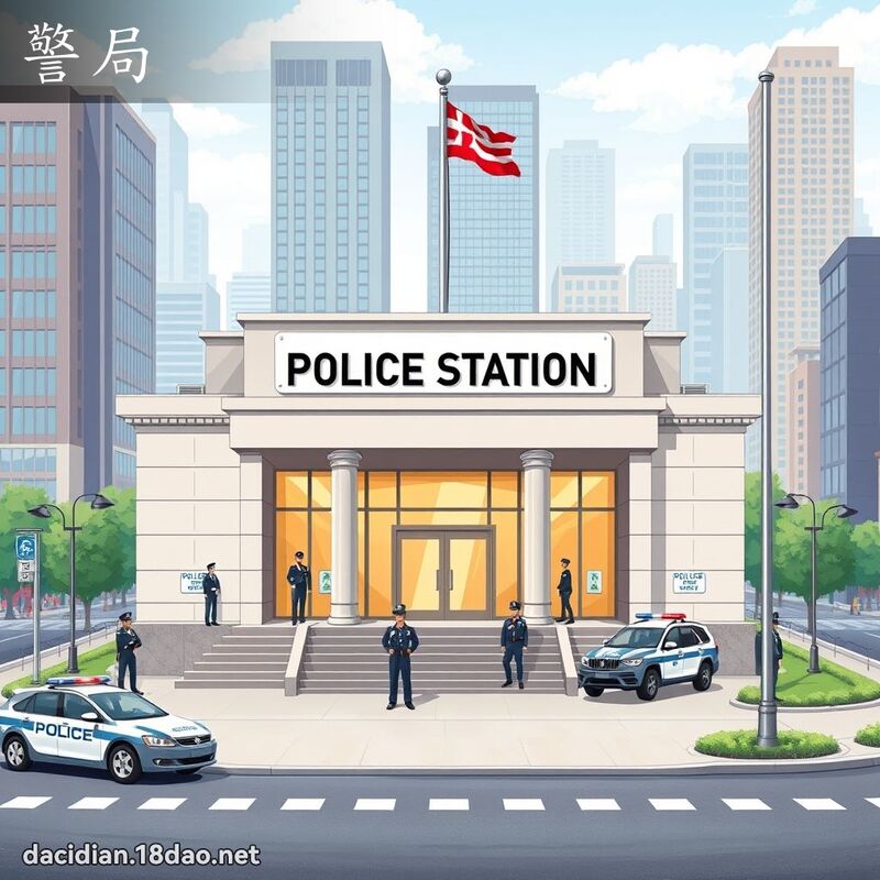 警局 - 国语大辞典配图