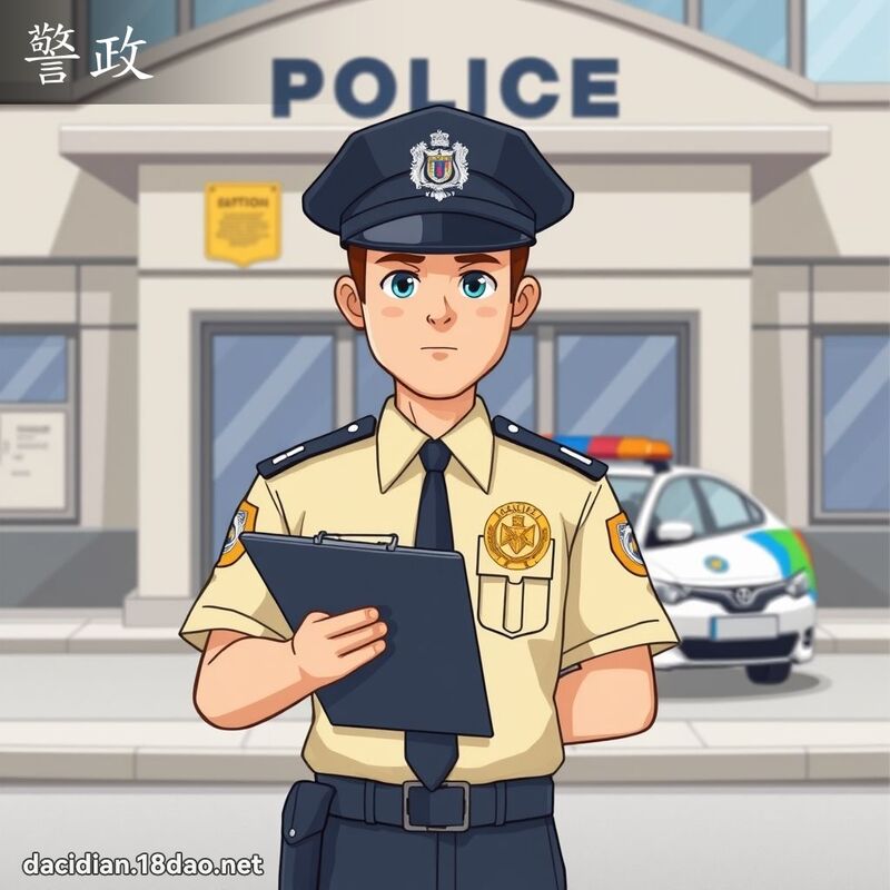 警政 - 国语大辞典配图