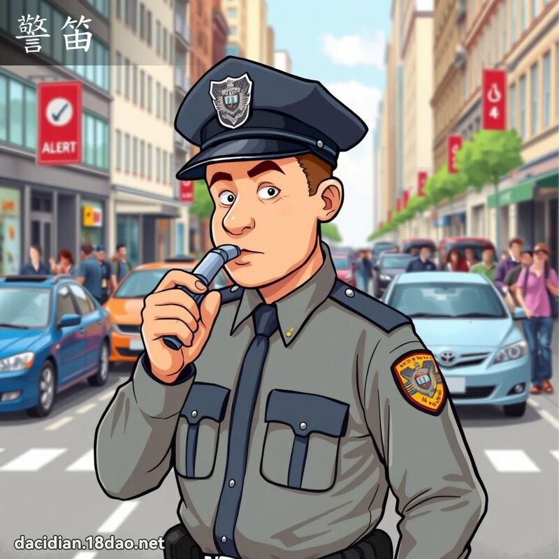 警笛 - 国语大辞典配图