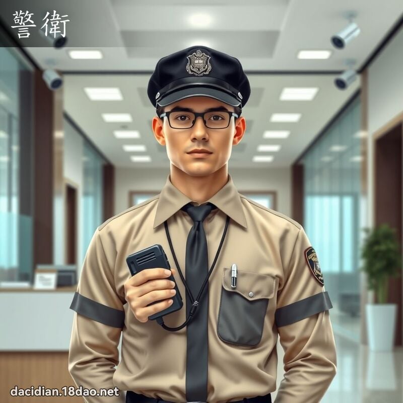 警衛 - 國語大辭典配圖