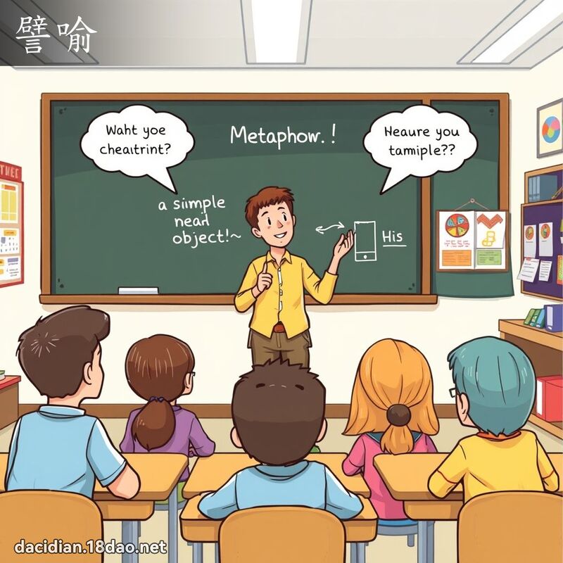 譬喻 - 国语大辞典配图