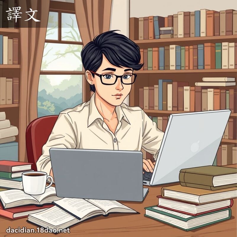 译文 - 国语大辞典配图