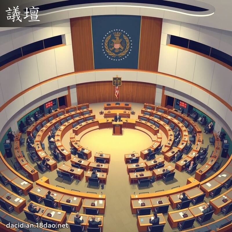 议坛 - 国语大辞典配图
