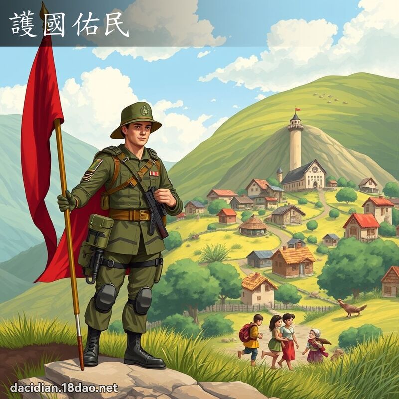护国佑民 - 国语大辞典配图