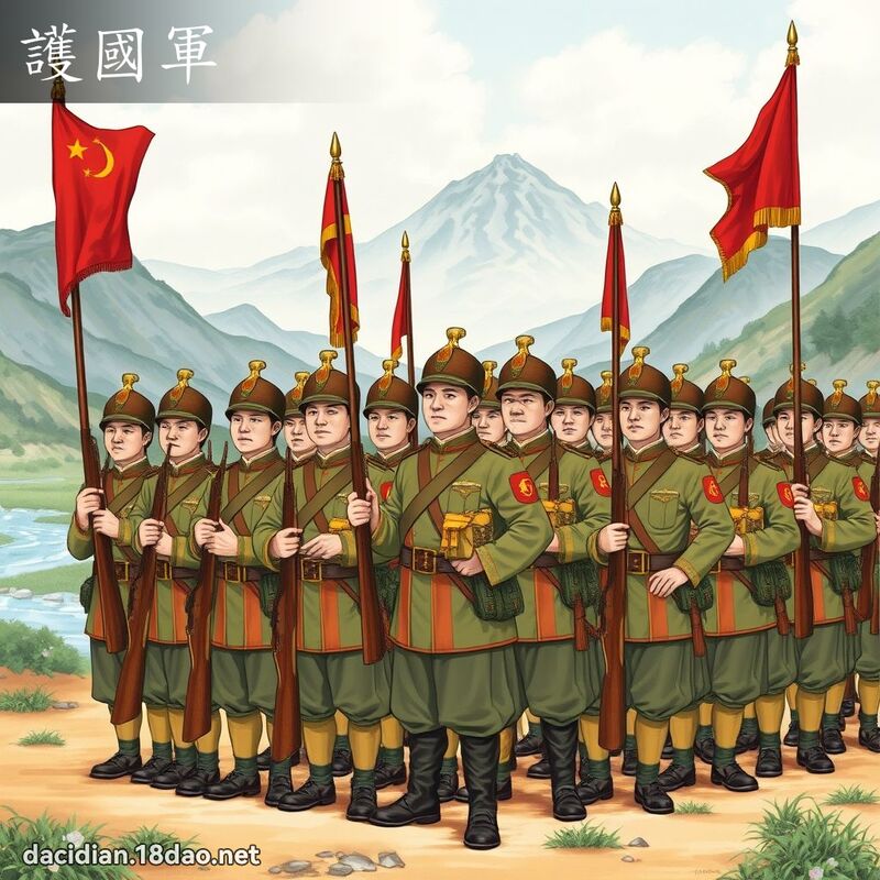 护国军 - 国语大辞典配图