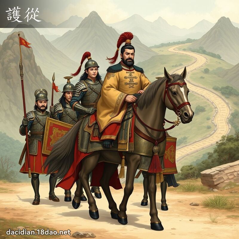 护从 - 国语大辞典配图