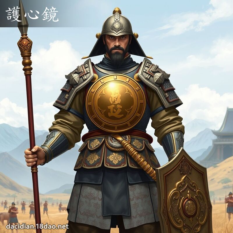 护心镜 - 国语大辞典配图