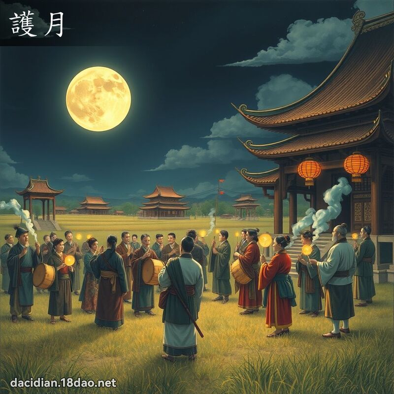 护月 - 国语大辞典配图