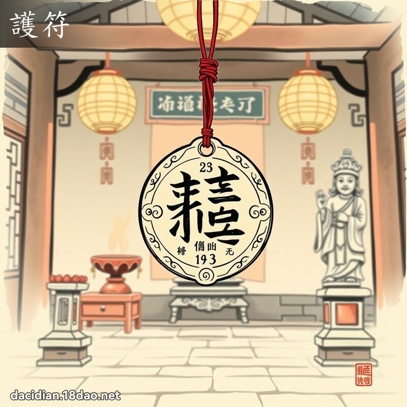 护符 - 国语大辞典配图