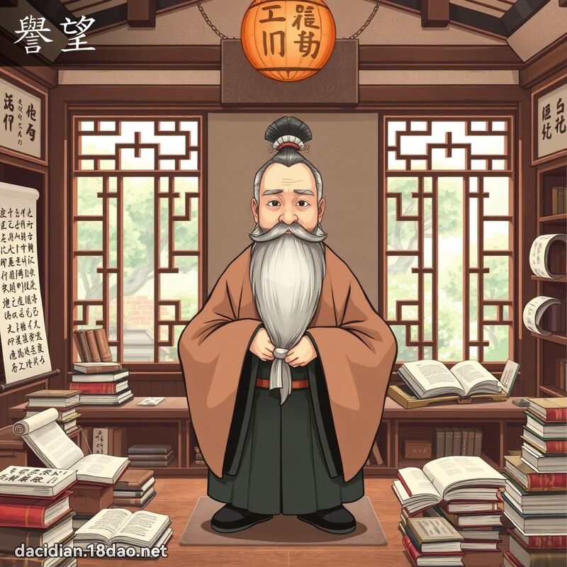 譽望 - 國語大辭典配圖