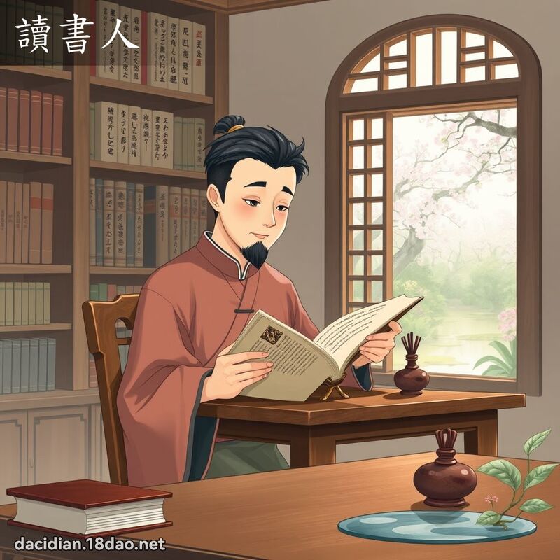 讀書人 - 國語大辭典配圖
