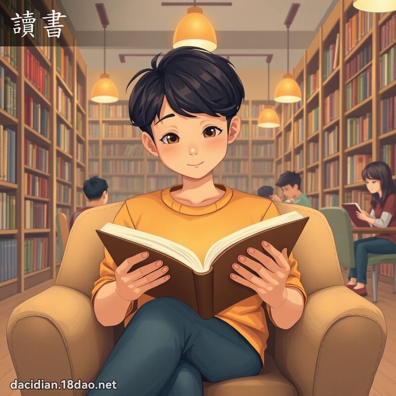 读书 - 国语大辞典配图