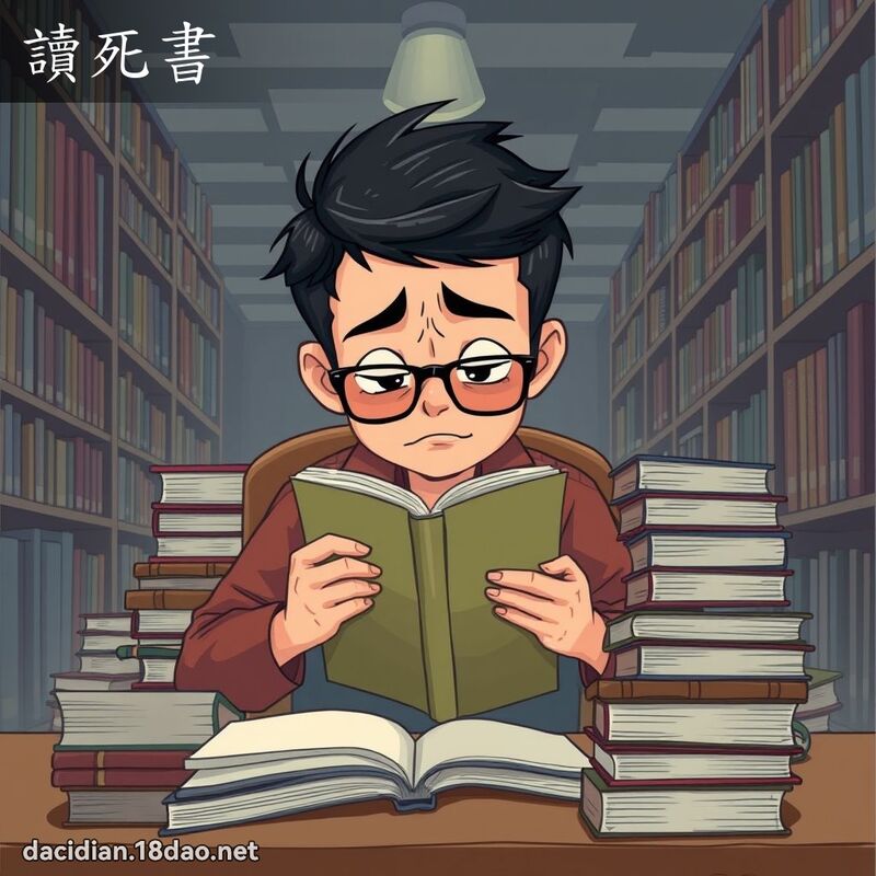 读死书 - 国语大辞典配图