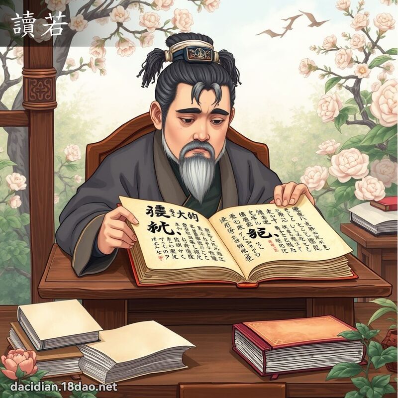 讀若 - 國語大辭典配圖
