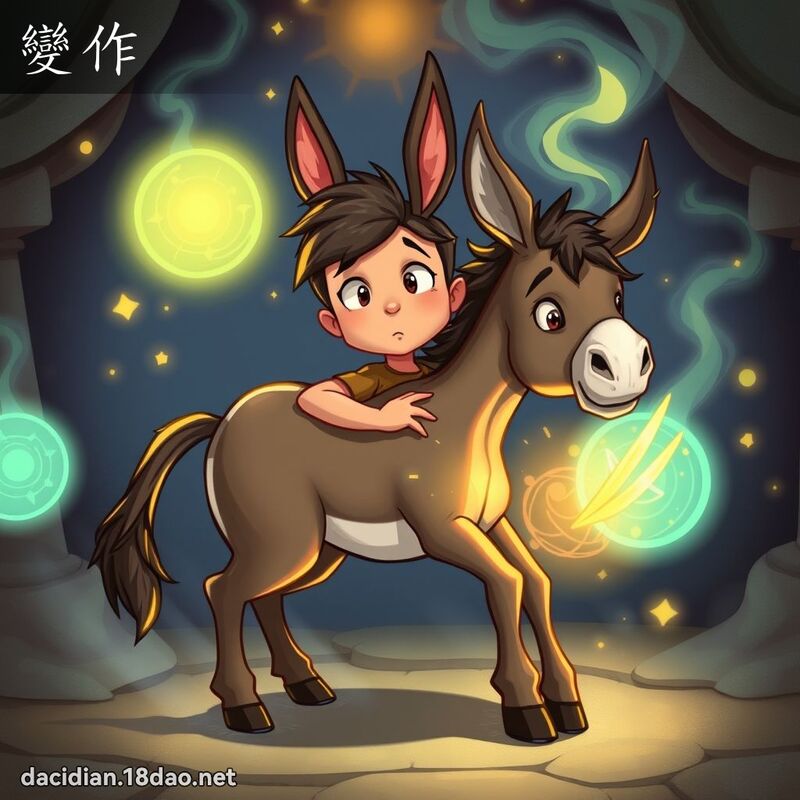 變作 - 國語大辭典配圖
