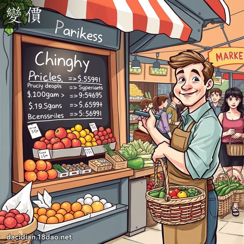 变价 - 国语大辞典配图