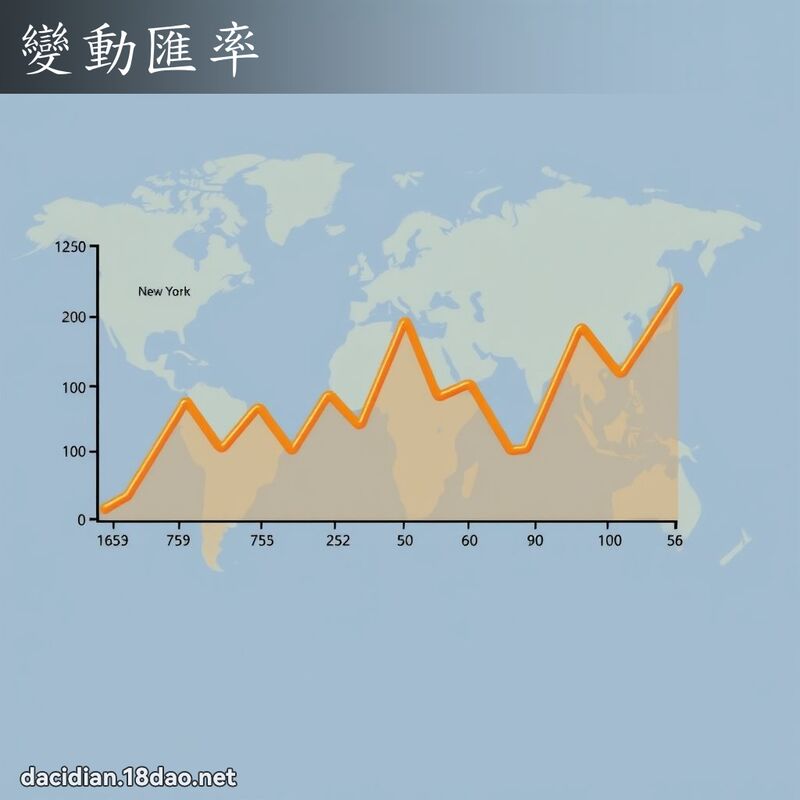 变动匯率 - 国语大辞典配图