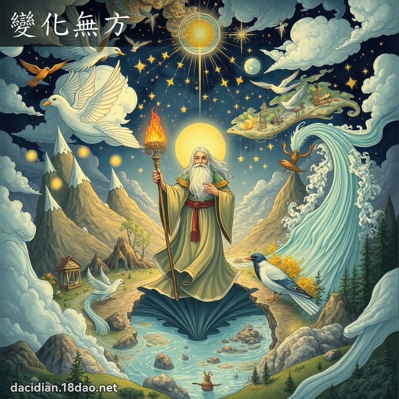 变化无方 - 国语大辞典配图