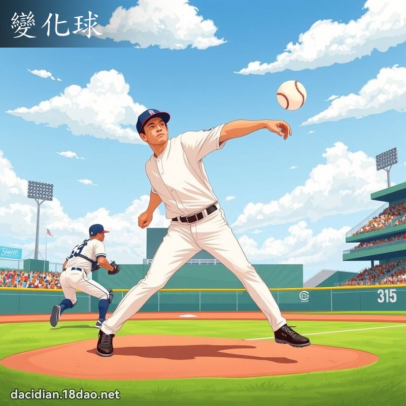 變化球 - 國語大辭典配圖