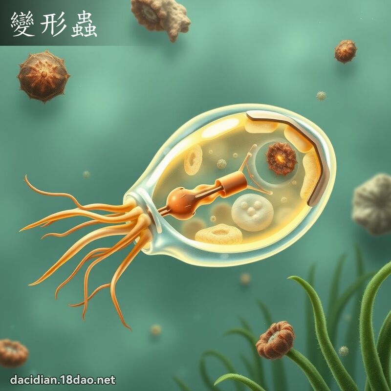 變形蟲 - 國語大辭典配圖