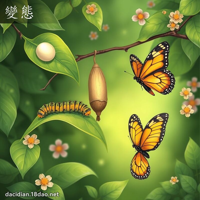 變態 - 國語大辭典配圖