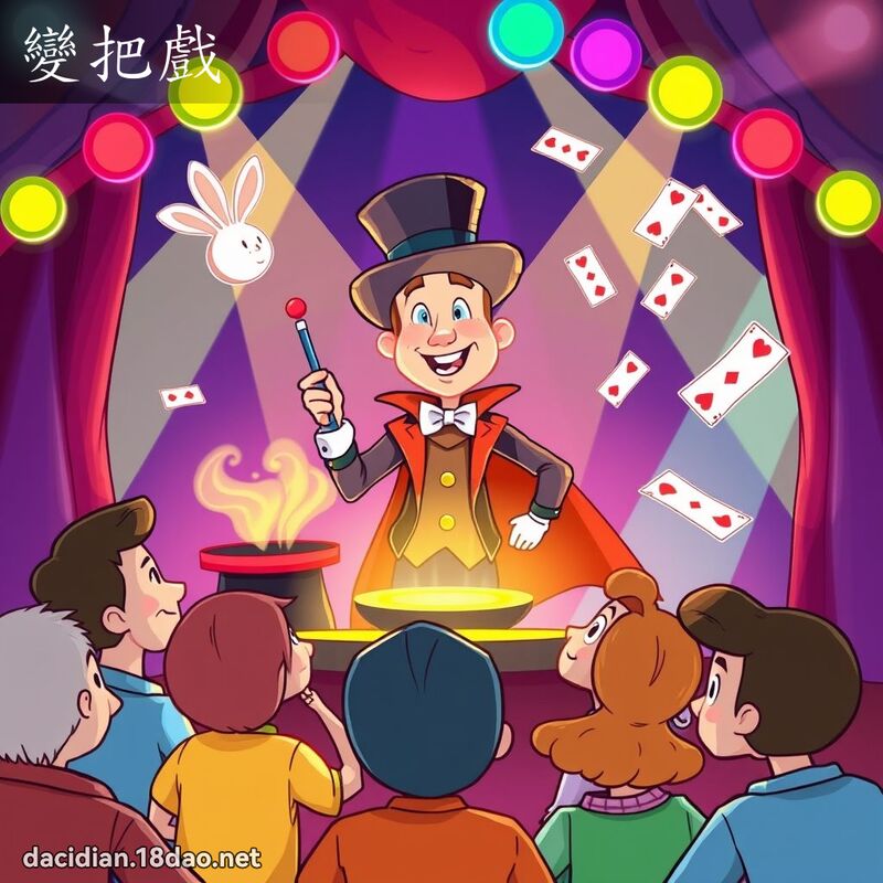 變把戲 - 國語大辭典配圖