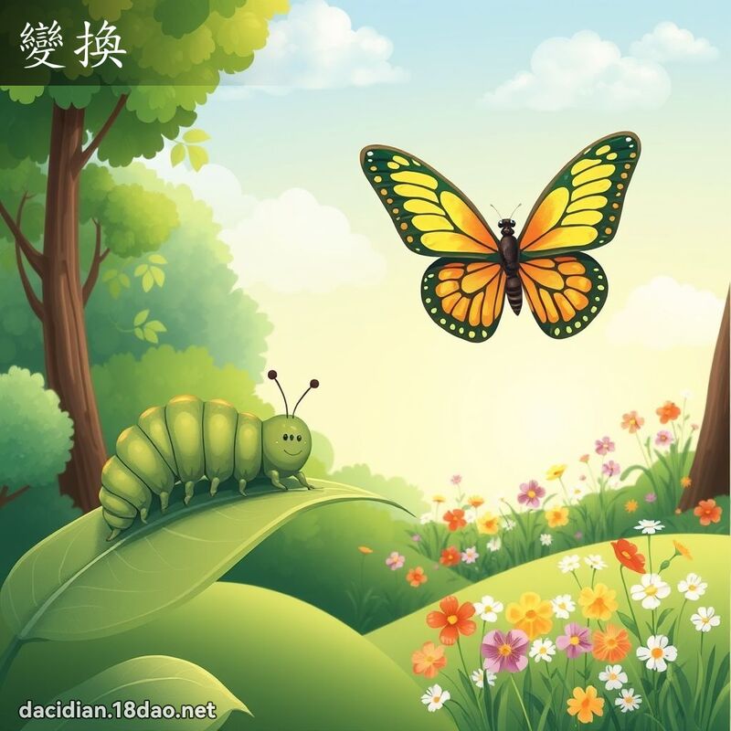 變換 - 國語大辭典配圖