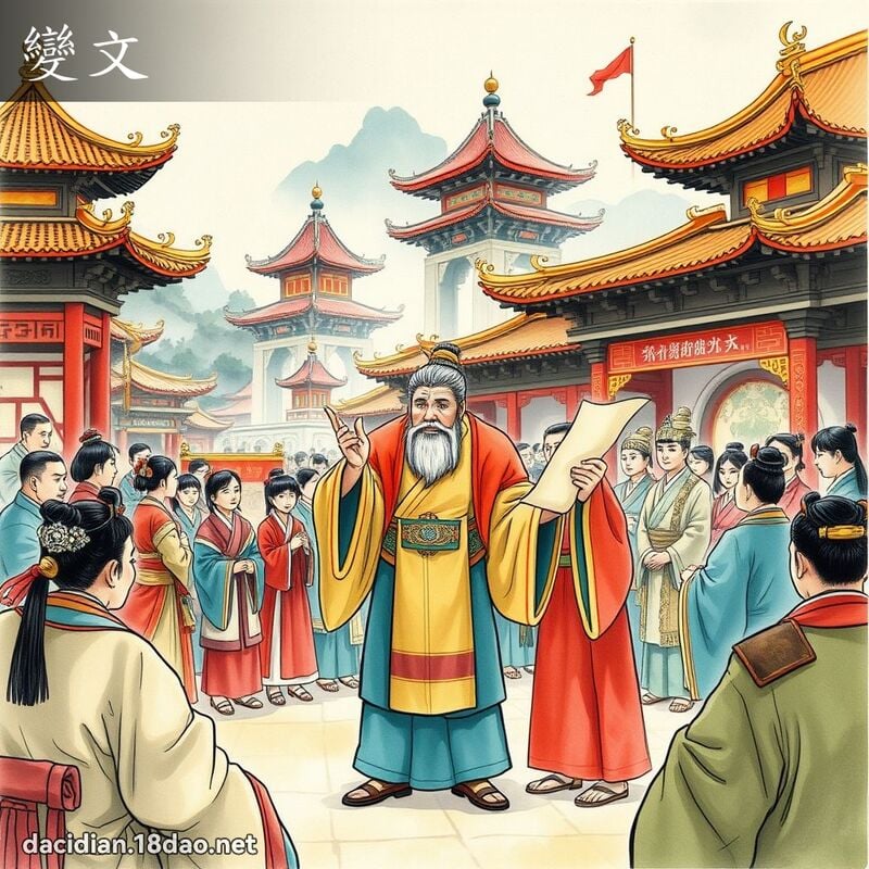 变文 - 国语大辞典配图