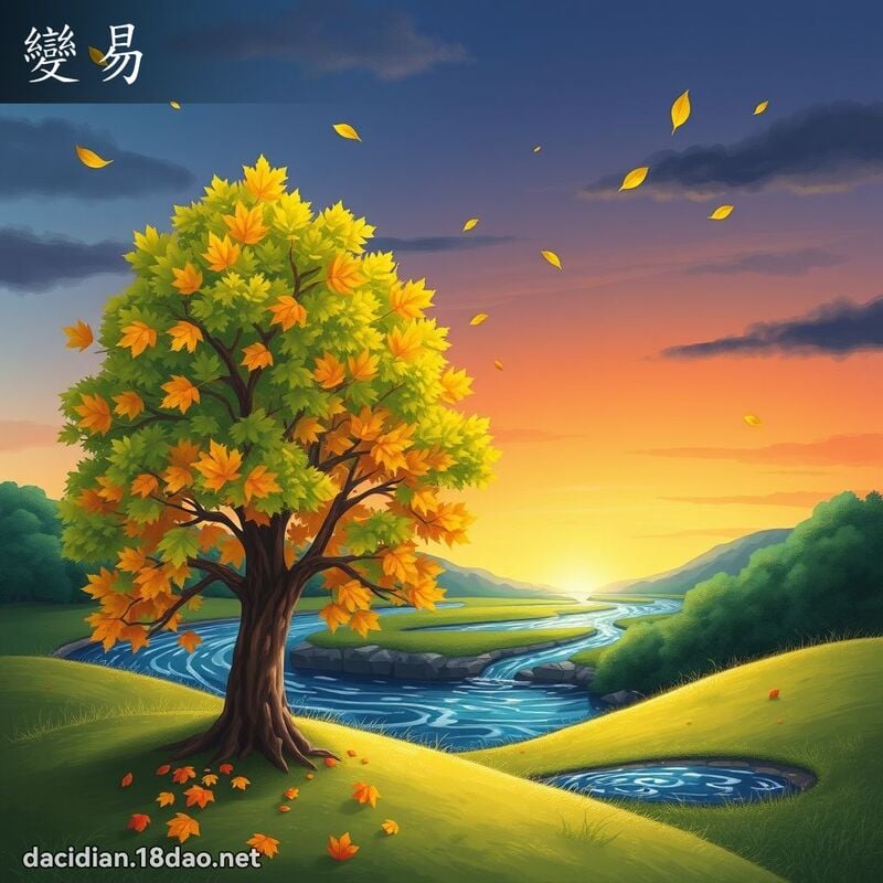 變易 - 國語大辭典配圖
