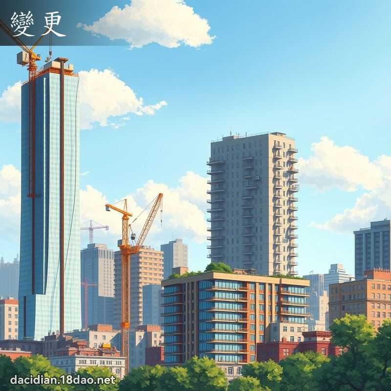 变更 - 国语大辞典配图
