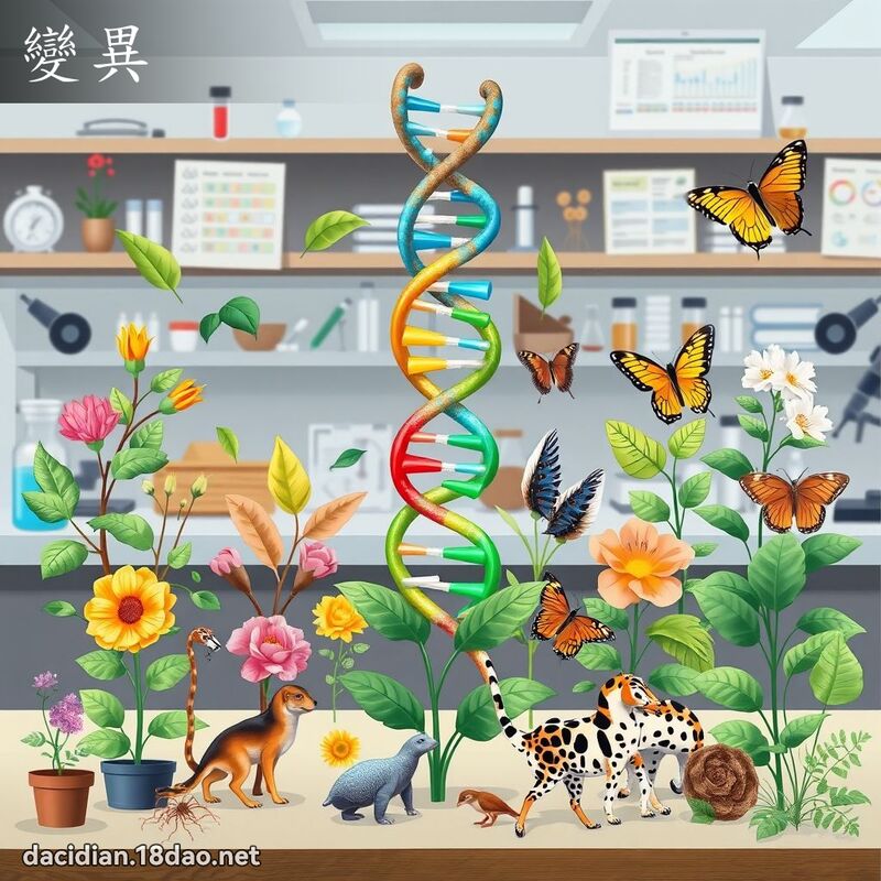 变异 - 国语大辞典配图