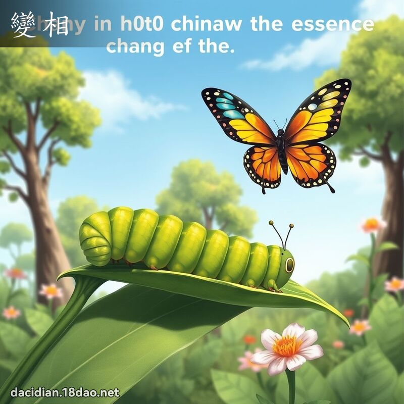 變相 - 國語大辭典配圖