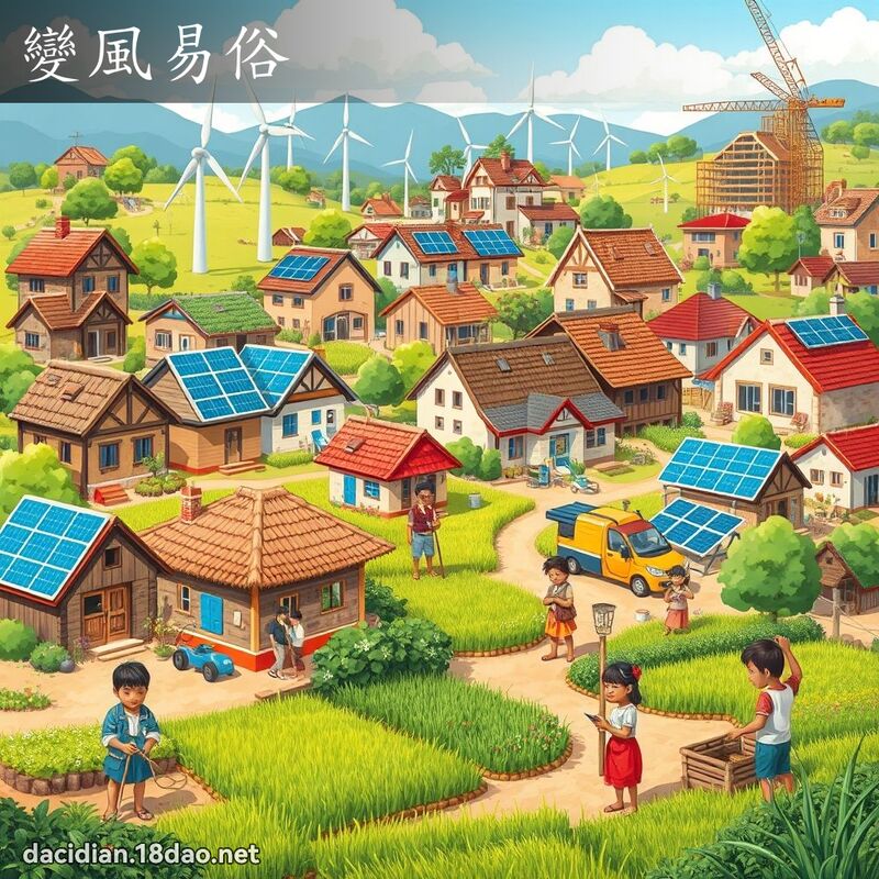 变风易俗 - 国语大辞典配图