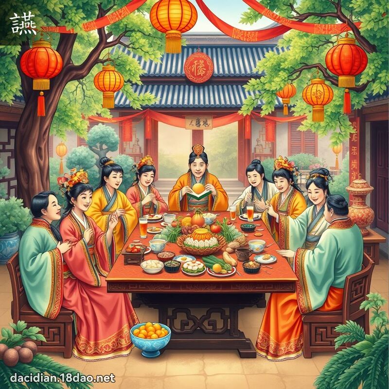 讌 - 国语大辞典配图