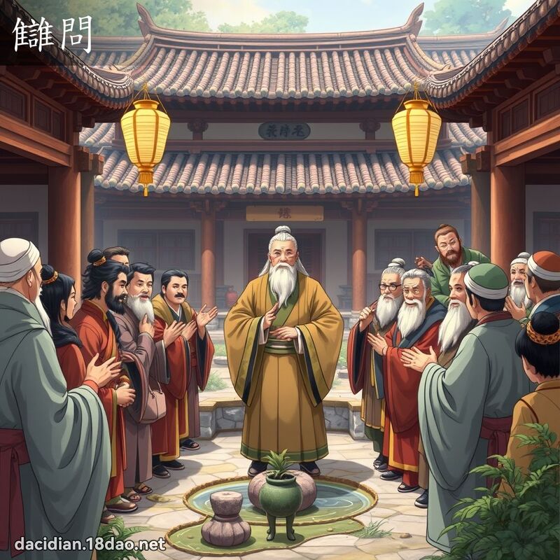 讎问 - 国语大辞典配图